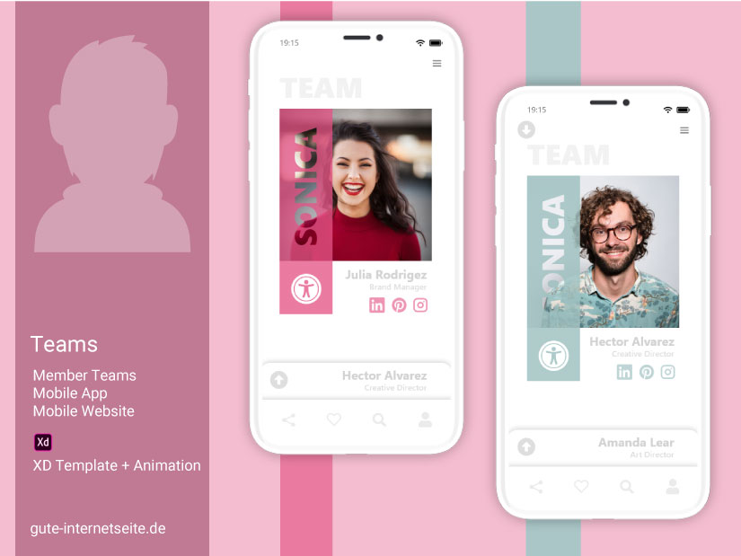 App Design Team Members