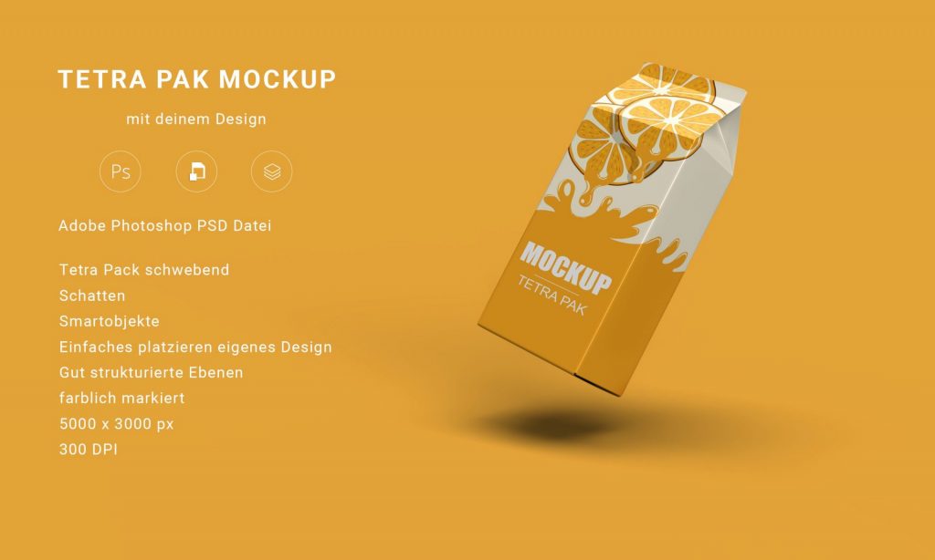 Free Tetra Pak Mockup