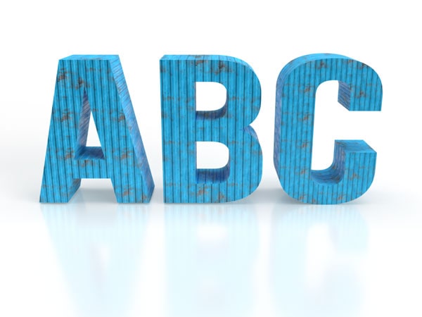 Grafik Design 23 3D-Letters-metal-stahl-blau